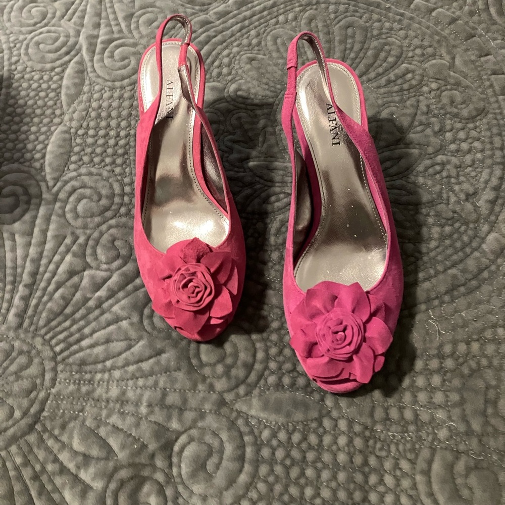 Dahlia Pink Slingbacks